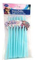 Disney Frozen Disposable Party Straws (Pack of 3)