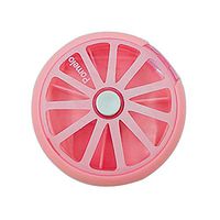 Dongtu Health Care Medicine Pill Box Fruit Shaped 7 Day Weekly Holder Storage Case Pill Dispensers & Reminders