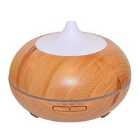 Better Sleep Aromatherapy Essential Oil Diffuser, 300ml Wood Grain