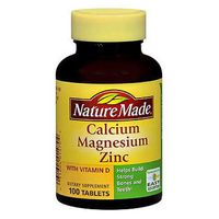 Nm Calcium Magnesium Zinc Size 100ct Nm Calcium Magnesium Zinc Tab 100ct