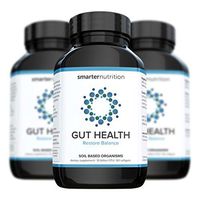 Smarter Gut Health Probiotics - Superior Digestive & Immune Support from 100% Soil-Based Probiotic - Includes Premium Prebiotic Preticx to Help Keep Good Bacteria Healthy & Growing (90 Servings)