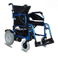 WZCXYX Electric Wheelchair for The Elderly, Foldable Aluminum Alloy/Can Be Pushed by Hand Can Be Electric, Disabled