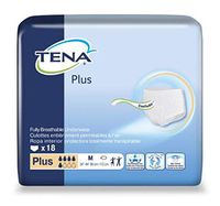 TENA® Protective Underwear, Plus Absorbency-Size Medium Waist / Hip 34" - 44" - Case of 72