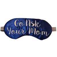 Funny Sleep Mask for Dad - Comfortable Handmade Soft Satin - Includes Travel Storage Bag - Made in The USA - Gift for Dads, New Dads