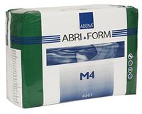 Abena Abri-Form Comfort Briefs, Medium, M4, 168 Count (4 Cases of 42)