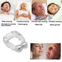 ZG-DH Silicone Snoring Nose Clip Magnetic Devices Stop Solution Nose Vents Plugs for Ease Breathing Comfortable Sleeping Antibacterial Agent