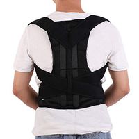 Forart Back Support Strap Neoprene Adjustable Brace Body Posture Corrector Trainer for Kids Adult