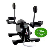Electronic Physical Therapy Leg Hand Exercise Bike 180W Upper Lower Limbs Physiotherapy Rehabilitation Training Equipment Serious Brain Hemiplegia Cerebral Stroke Patients Health Recovery Pedal