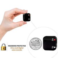 Mini Voice Recorder - Voice Activated Recording - 286 Hours Recordings Capacity - More Than 20 Hours Battery Life - Password Protection - 2019 Upgrade