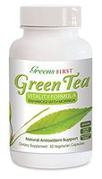 Greens First Green Tea Vitality Formula Enhanced with Moringa 60 Veggie Caps