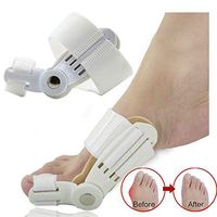 Bunion Valgus Corrector, Bunion Corrector, Bunion Splints and Big Toe Straighteners Separators Night Time Hallux Valgus Pain Relief, 2pcs