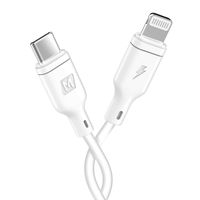 MOMAX USB C to Lightning Cable MFI Certified 1ft Charging Syncing Cord Compatible with iPhone 11 Pro MAX XS XS MAX XR X 8 8 Plus 7 7 Plus MacBook (30cm White)