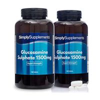 Glucosamine Sulphate 1500mg Tablets | 360 Total = Up to 1 Year Supply | Manufactured in The UK…