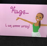 I'm so Sorry Apology Greeting Card, Note Card, Stationery Set