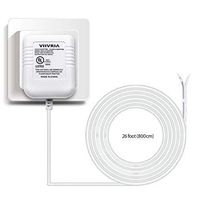 24 Volt Transformer, C Wire Adapter Thermostat, Competible with All Versions of Ring Doorbell and Thermostat for Nest Ecobee, Sensi and Honeywell, 315" Long Cable 24V Transformer