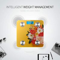 LYAOE Bluetooth Body Fat Scale Happy Mothers Day Womens Day Valentines Smart Wireless Scale with LCD Display Measuring Body Weight Bmi and Health Digital Scale
