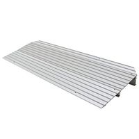Silver Spring 2-1/4" High Aluminum Mobility Threshold Ramp for Wheelchairs, Scooters, and Power Chairs
