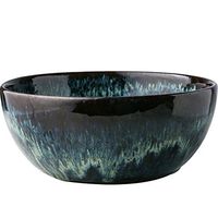 AXZHYX Bowl Ceramic Bowl Fruit Snacks Dessert Tray Noodles Cereal Pizza Soup Tableware 22.5x10cm Hotel Tableware Home Noodles Boiled Fish Soup Bowl