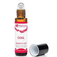 Cool Essential Oil Roll-On - Peppermint & Eucalyptus Oil - Anti-inflammatory - Joint, Muscle & Nerve Pain Relief Roller - Quality Leak-Proof Rollerball - No Diffuser Needed!