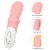 Oral Tongue Stimulation USB Charging Design,Woman Sucking and Licking Toy Sucking Clǐt-Oral Sucking Vǐb-Rat-or,Multi Frequencies G Spót Vǐbr-ATO-rs & Nǐpple Stim-ula-tor with Suction