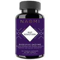 Naomi's Gut Reaction Digestive Enzymes - Enzyme Digestive Care - Enzymes for Digestion formulated specifically for a Keto Diet