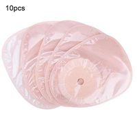 Ostomy Pouch, 10pcs/Pack One-Piece System Ostomy Supplies for Ileostomy Stoma Care Supplies, Cut-TO-Fit
