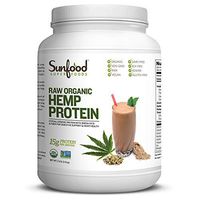 Sunfood Hemp Protein, 2.5 Pounds Tub, Organic, Raw
