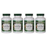 Swanson Extra-Strength Broccoli Extract with Glucosinolates 600 Milligrams 120 Veg Capsules (4 Pack)