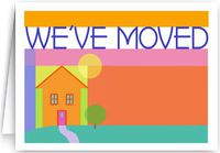 We've Moved New Home Note Card - 10 Boxed Cards & Envelopes