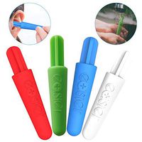 Ear Wax Removal, Earwax Removal Tools Soft and Flexible Ear Wax Remover Tool (Blue)