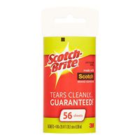 Scotch-Brite Lint Roller Refill Roll 56 ea (Pack of 5)