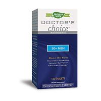 Nature's Way Doctor's Choice Multivitamin 50+ Men, Immune Support, + B Vitamins, 120 Tablets