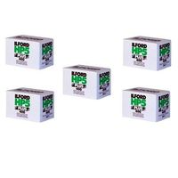 Ilford HP-5 Plus Black and White Film, ISO 400, 35mm, 36 Exposures - 5 Pack