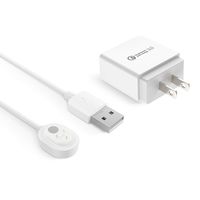 Aobelieve Outdoor Magnetic Charging Cable with Power Adapter for Arlo Ultra and Arlo Pro 3 Camera (30 ft.)