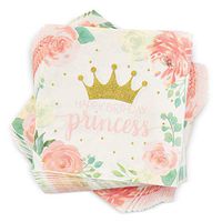 Princess Party Supplies, Paper Napkins (100 Pack)