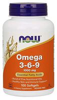 Omega 3-6-9 1000 Milligrams 100 Sgels