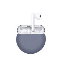 BAOIWEI Cases Cover for Huawei Freebuds 3, Thin Soft Silicone Case All-Round Protection of Huawei Freebuds 3 Headphones Shockproof Sleeve Supports Wireless Charging (Gray)