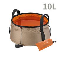 Hjd-Foot tub Folding Washbasin Portable Basin Outdoor Bucket Travel Tourism Wash Basin Wash Basin with Hot Water Bath Basin (Color : C, Size : 10L)