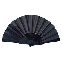 Summer Fan,Dance Folding Fan, Pattern Folding Dance Wedding Party Lace Silk Folding Hand Held Solid Color Fan