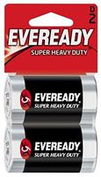 Eveready Super Heavy Duty D Batteries 2 ea (Pack of 9)