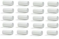 Muscle Bag 12-16 Gallon Duraflex Series Trash Can Liners, 33" Length x 24" Width, 8 Micron Thickness, 20 Rolls of 50ct Coreless, 1000 Bags