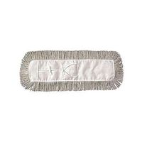 HUB City Industries 5x18MAT White Matrix Economy Cotton Blend Dust Mop with Tie Enclosures, 5" x 18"