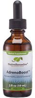 Native Remedies AdrenoBoost - All Natural Herbal Supplement Promotes Healthy Adrenal Functioning - Helps Maintain Systemic Balance in The Endocrine System - 59 mL