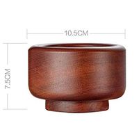 AXZHYX Bowl Ebony Mortar and Pestle Set Spices and Herbal Grinders and Crushers | Mixing Bowls | crucibles and Mortar Sets Hotel Tableware Home Noodles Boiled Fish Soup Bowl