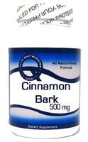 Cinnamon Bark 500mg 100 Capsules ^GLS