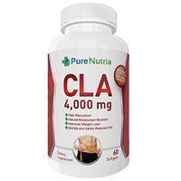 PureNutria CLA 4000 - Max Strength Fat Burner for Men and Women, Natural Weight Loss Exercise Enhancement, Build Lean Muscle, Burn Fat - High Potency Conjugated Linoleic Acid Softgels - Stimulant Free