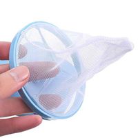 Washing Machine Floating Lint Mesh Bag Hair Filter Net Pouch, Household Reusable Floating Washing Machine Filter Washer Lint Trap,5 Pieces (C, Size(About): 15x8cm)