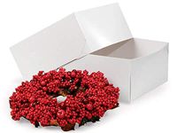 White Gloss Gift Box - 12" x 12" x 5.5" - 50 Count