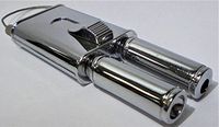 5 Eclipse Exhaust Pipe Novelty Lighters,Child Resistant, Refillable Butane Lighter 1777-5