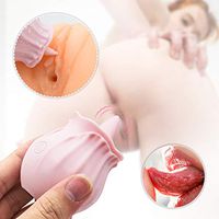 Tongue Licking Rechargeable Adult Toy for Women Couples, Powerful Tongue 10 Mode Nipple Licker G Licking Toys for Women&Couples